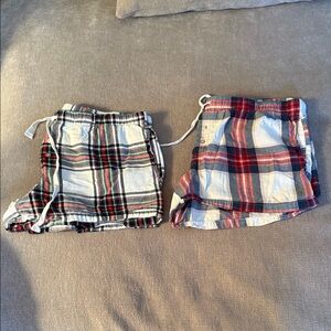 Bundle Stars Above Multicolor Plaid Women's Pajama Shorts